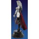 Lady Death Faux Bronze Statue White 34 cm